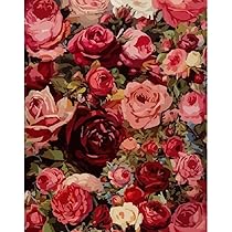 バラの絵 野間仁根「薔薇」油絵・F6号 絵画買取・販売の小竹美術